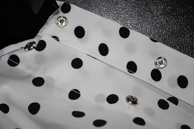 Cómo hacer camiseta de lunares o dots y cuello Peter Pan